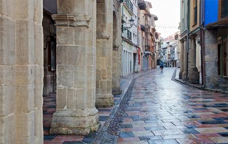Calle Rivero dónde está ubicado el albergue